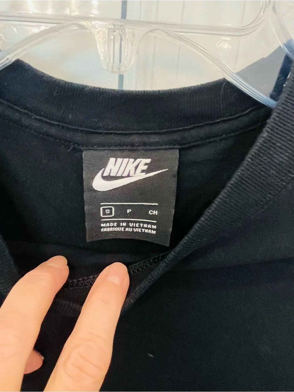 Nike Bodysuit Tee Shirt Black